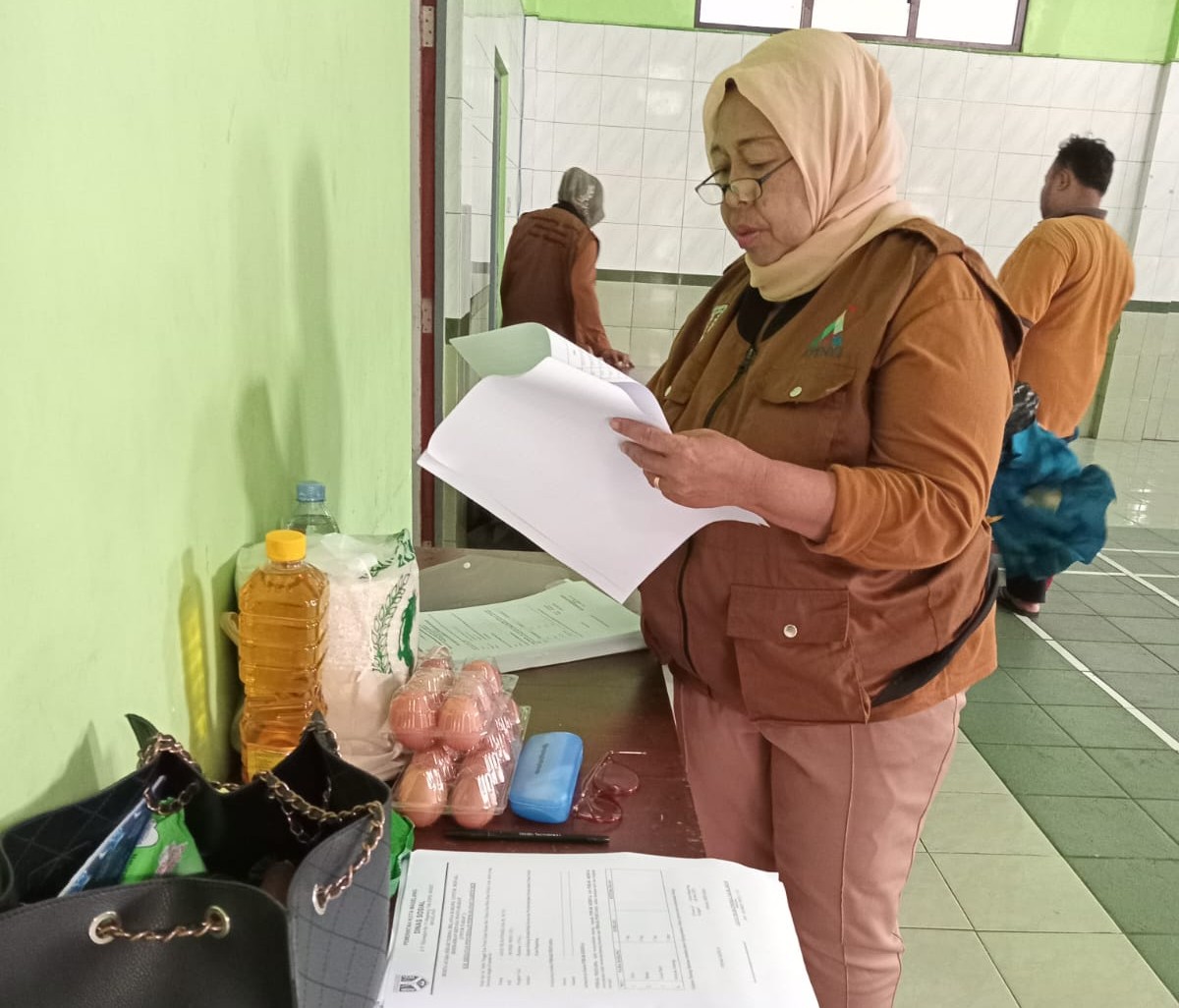 Penyaluran Bantuan Lansia